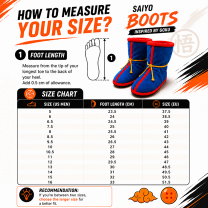 Super Saiyan Style Boots